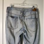 American Eagle  Tomgirl Light Wash Distressed High Rise Jean 6R Photo 3