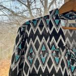 Westbound Woman Black Printed Western Style Shirt Size 3X. NEW Photo 2