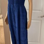 Anthropologie By  Silky Jacquard Balloon Jumpsuit Photo 8