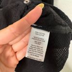 Faherty  Willa Black Long Sleeve Peasant Top Photo 6