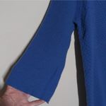 Sue Designer Knits Sweater Dress in Colonial Blue – Size 40 Photo 3