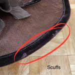 PETER BETTLEY London Chocolate Brown Straw Velvet Feather Fascinator Hat Photo 15