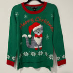 United States Sweaters  Meowy Christmas Cat Ugly Sweater S Photo 0