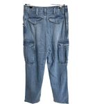 Lucky Brand Jeans, Liquid Denim Luxe Cargo Barrel Jean, EUC 4/27 Photo 1