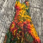 Kathmandu Imports Vibrant Tie-Dye Midi Dress One size fits S-L  Photo 0