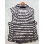 Bernardo Womens XL Goose Down Puffer Vest Gray Orange Photo 3