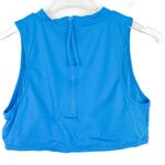 ANDIE NWT Swim The Venice High Neck Top Swim Top Azul Blue Size Medium M NEW Photo 4