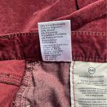 AG Adriano Goldschmied Stevie Midrise Skinny Velvet Cranberry Jeans Size 25 | 0 Photo 13