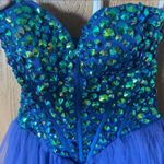 Sherri Hill Strapless Sweetheart Cut Crystal Rhinestone Short Homecoming Dress Photo 2