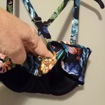 Terra & Sky TS 2X Tahitian Underwire Bikini NWOT Plus in Black Floral Photo 6