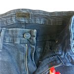 Mother The Looker Ankle Fray Size 27 Night Hawk Black Designer Denim Photo 5