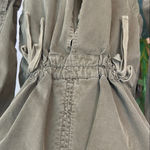 Banana Republic  Ruffle Utility Army Green Jacket Size XS Photo 10