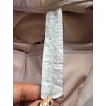 Fabletics  Demi Lovato Women's Valletta Pink Rose Gold Metallic Crop Leggings L Photo 3