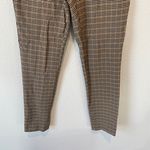 ZARA Checkered Plaid Skinny Ankle Pants Size Small Photo 5