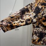 POL Multicolor Abstract Long Sleeve Shirt Photo 3