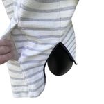 Madewell  Elise Embroidered Sailor Short Sleeve Hoodie V-Neck Women’s XS COASTAL Photo 6