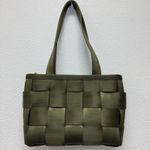 HARVEYS The Original Seatbelt Bag Army Green Purse Tote Handbag Pink Lining Camo Photo 1