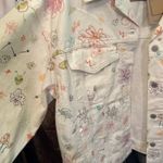 Levi's Levi’s Floral Print Trucker Jacket in Doodle Combo Sz XL NWT Photo 5