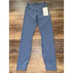Lululemon Wunder Under SmoothCoverHigh Rise 25” Washed Denim Size 4 NWT Photo 2