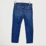 Old Navy Distressed Denim Mid Rise Cropped Boyfriend Jeans Photo 3