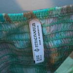 Stradivarius Colorful Floral Crop Top Photo 1