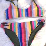 Target Multi-Colored Stripe Bikini Photo 0