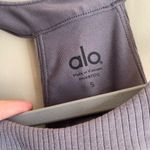 Alo Yoga Women's Lavender Tank Top Size Small Athletic Shirt Built in Bra Photo 1