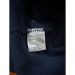 Disney Eeyore Fleece Pullover Moody Navy Blue V-Neck Sweatshirt Women’s L Photo 5