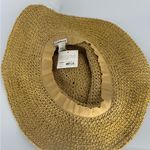 Croft & Barrow  Floppy Sun Beach Wide Brim Natural Tan Straw Womens One Size NOS Photo 5