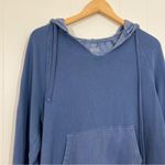 Aerie  Blue Distressed Oversized Hoodie Photo 3