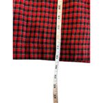 Susan Bristol Women's Red& Black Plaid Skirt Photo 6