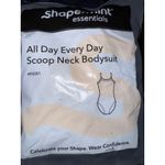 Brand New Shapermint Essentials Women's 4XL Black Scoop Neck Bodysuit Shaping Size 4X Photo 2