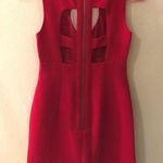 BCBGeneration Red Cutout Dress  Photo 2