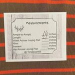 ZARA Womens Brown Orange Viscose Stripes Knit Layering Tank Top SZ M # 1168 Photo 5