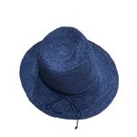 florabella Dylan Bucket Hat in Mdinight Navy One Size New Womens Bucket Sun Blue Photo 3