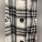 Guess  Short Sleeve Snap Button Down Plaid Shirt Photo 6