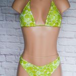 Boutique Green, Floral, Bikini Set Photo 0