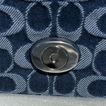 Coach Soft Tabby Shoulder Bag in Signature Denim with straps NEW with tags Photo 8