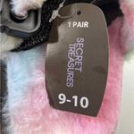secret treasures  Size 9-10 Women. Slippers Rainbow Tie Dye. *NWT Photo 3