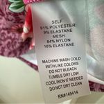 Johnny Was  Pink Lace Bee Active High Low Mesh Contrast Top, Size Extra Large Photo 9