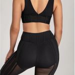 Meshki NWT  Dion Mesh Paneled Full Set: Crop Top & Leggings Black Size XS Photo 5