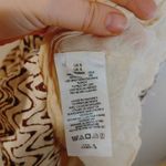 Urban Outfitters Size Small S Short Dress Brown Cream White Trendy Flowy Boho Photo 8