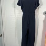 Maggy London  Navy Jumpsuit Size 4 NWOT Photo 8