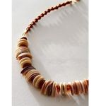 Free People  Isabella Choker Necklace Neutral Natural Bohemian Beach Summer NWT Photo 13