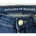 Articles of Society Sarah Distressed Skinny Jeans Sz 26 Prarie Grunge Rock Goth Photo 5