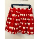 Anthropologie  Corey Lynn Calter Cotton Pleated a Mini Skirt 8 NEW Photo 5