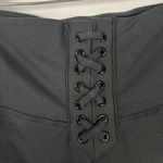 We Wore What NWT Lace-Up Biker Short Black Size Medium M NEW $68 Photo 4