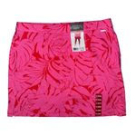 Rafaella NWT XL  Women's Comfort Waistband Pockets Stretch Skort carmine rose Photo 6