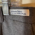 Pendleton NWT Vintage  100% Virgin Wool Gray Career Dress Pants Size 14 Photo 2