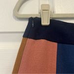 Boden Stripe Wool Blend A Line Skirt Pink Blue Tan Black Womens 4L Size undefined Photo 4
